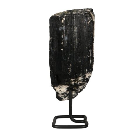 Toermalijn (zwart) ruw op standaard 23,5 x 12 x 10 cm | 4536 gram