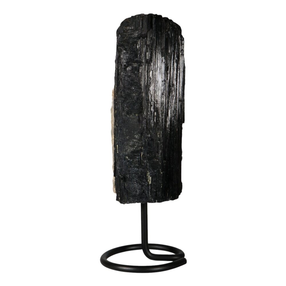 Toermalijn (zwart) ruw op standaard 23,5 x 11,5 x 9 cm | 5900 gram Toermalijn (zwart) ruw op standaard 23,5 x 11,5 x 9 cm | 5900 gram