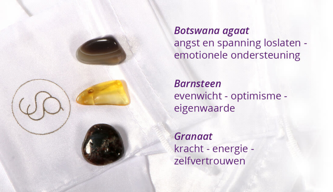 Edelsteen set zelfvertrouwen Edelsteen set zelfvertrouwen
