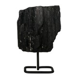 Toermalijn (zwart) ruw op standaard 14 x 14 x 12 cm | 5280 gram Toermalijn (zwart) ruw op standaard 14 x 14 x 12 cm | 5280 gram