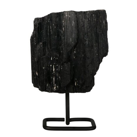 Toermalijn (zwart) ruw op standaard 14 x 14 x 12 cm | 5280 gram Toermalijn (zwart) ruw op standaard 14 x 14 x 12 cm | 5280 gram