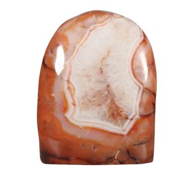 Carneool sculptuur 21,5 x 17 x 7,5 cm | 4900 gram Carneool sculptuur 21,5 x 17 x 7,5 cm | 4900 gram