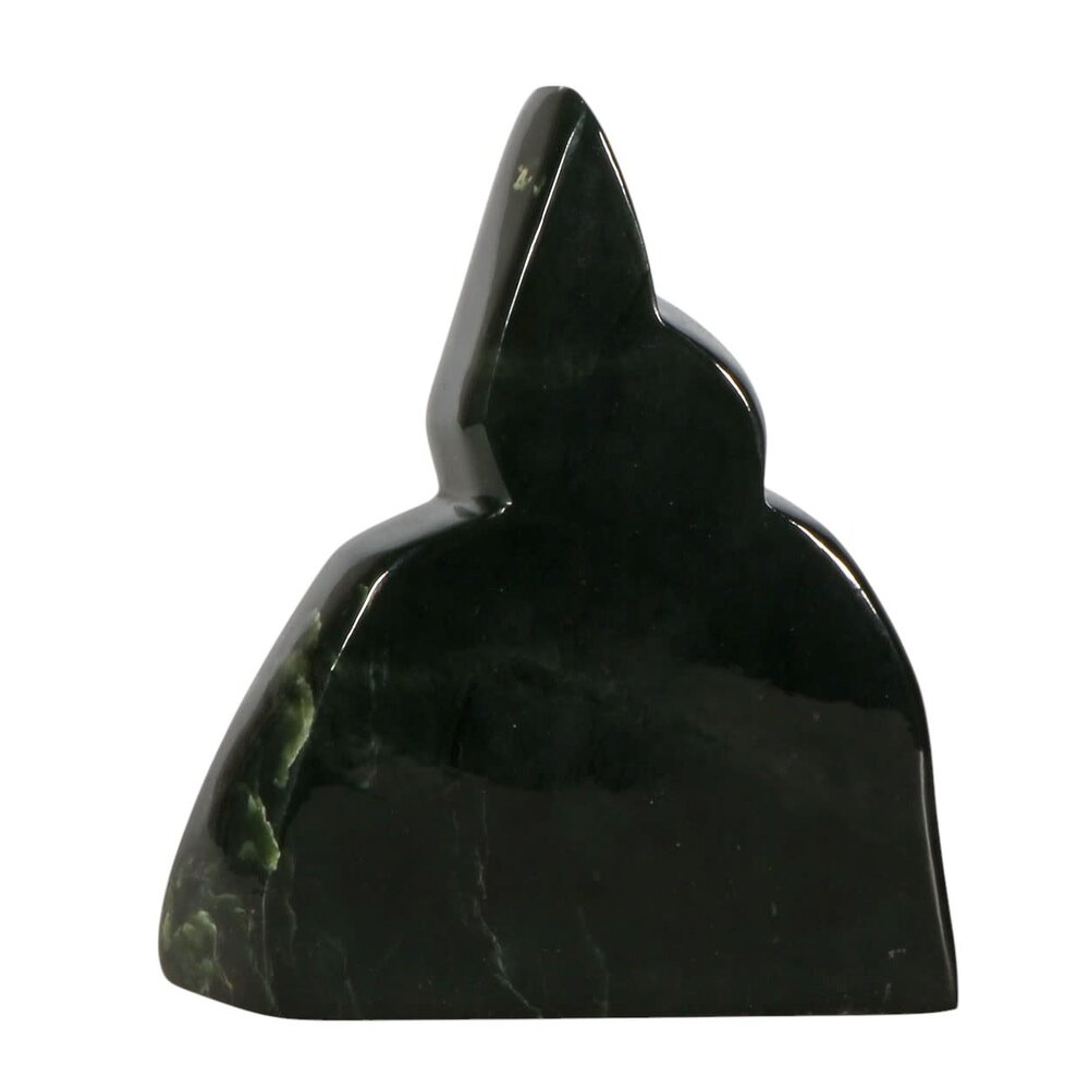 Jade sculptuur 13 x 11 5 x 3 5 cm 729 gram spiritual garden