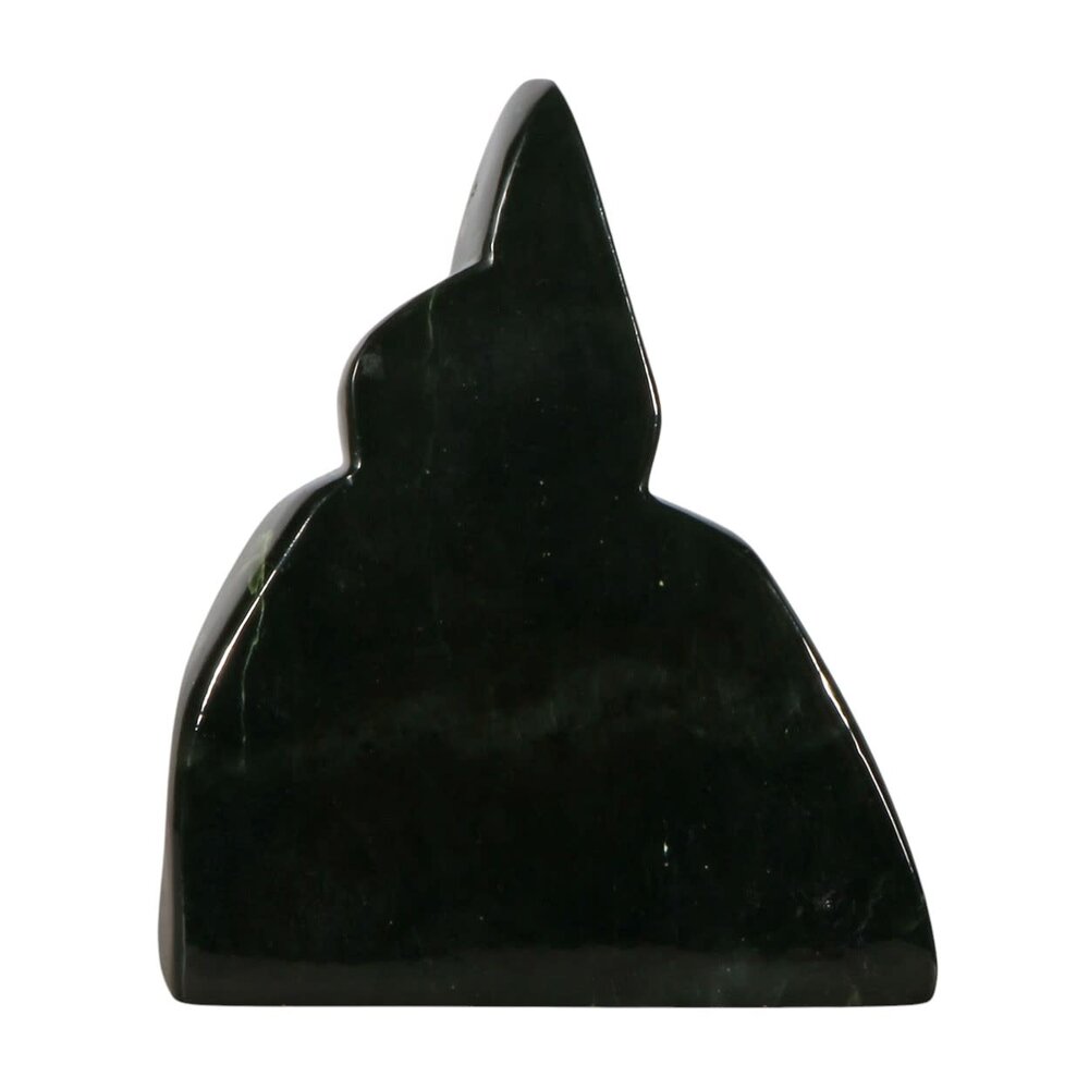 Jade sculptuur 13 x 11,5 x 3,5 cm | 729 gram Jade sculptuur 13 x 11,5 x 3,5 cm | 729 gram