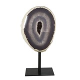 Agaat op standaard 12,5 x 10 x 6,5 cm | 1471 gram Agaat op standaard 12,5 x 10 x 6,5 cm | 1471 gram