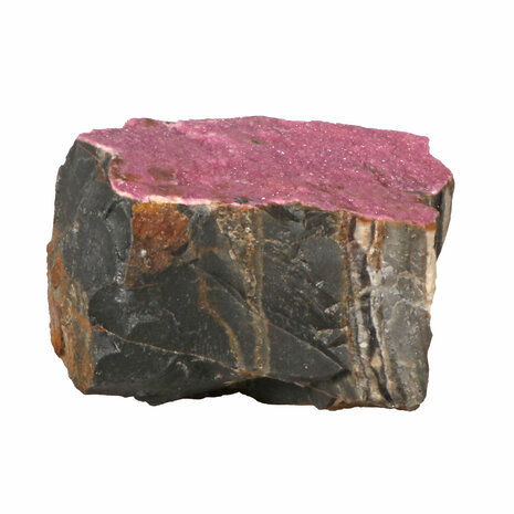 Calciet (cobalto) kristallen op matrix staand 8 x 8 x 5 cm | 468 gram Calciet (cobalto) kristallen op matrix staand 8 x 8 x 5 cm | 468 gram