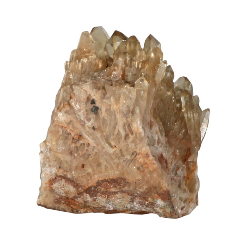Citrien (kundalini) cluster 10 x 9 x 6,5 cm | 674 gram