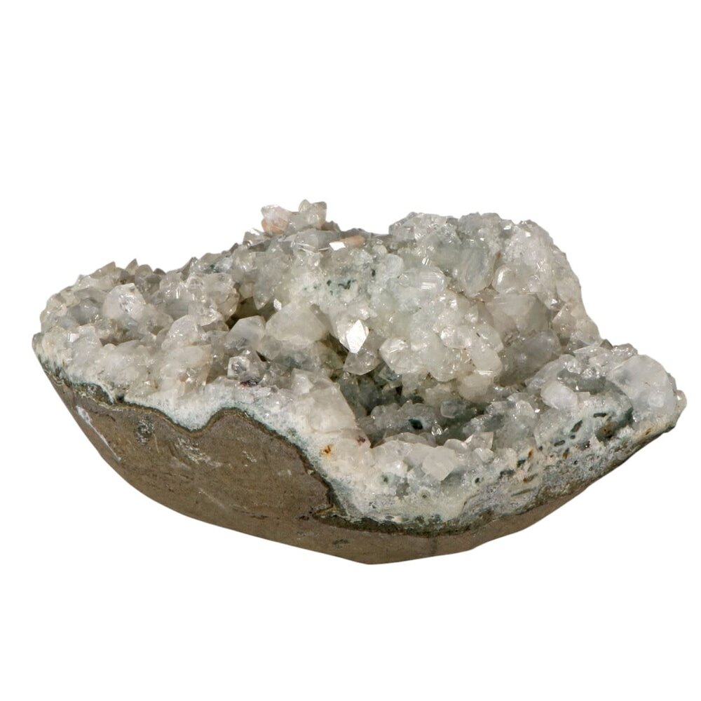 Apofylliet met stilbiet op chalcedoon cluster 21,5 x 18 x 10,5 cm | 3497 gram Apofylliet met stilbiet op chalcedoon cluster 21,5 x 18 x 10,5 cm | 3497 gram