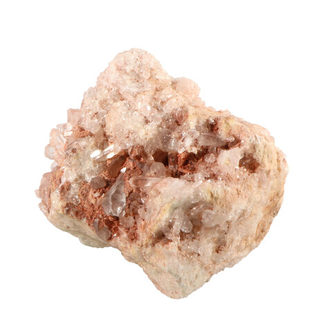 Bergkristal (Himalaya) roze cluster 15,5 x 10 x 9 cm | 1228 gram