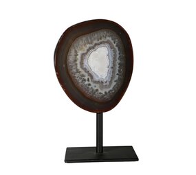 Agaat op standaard 13 x 11 x 3,5 cm | 1125 gram