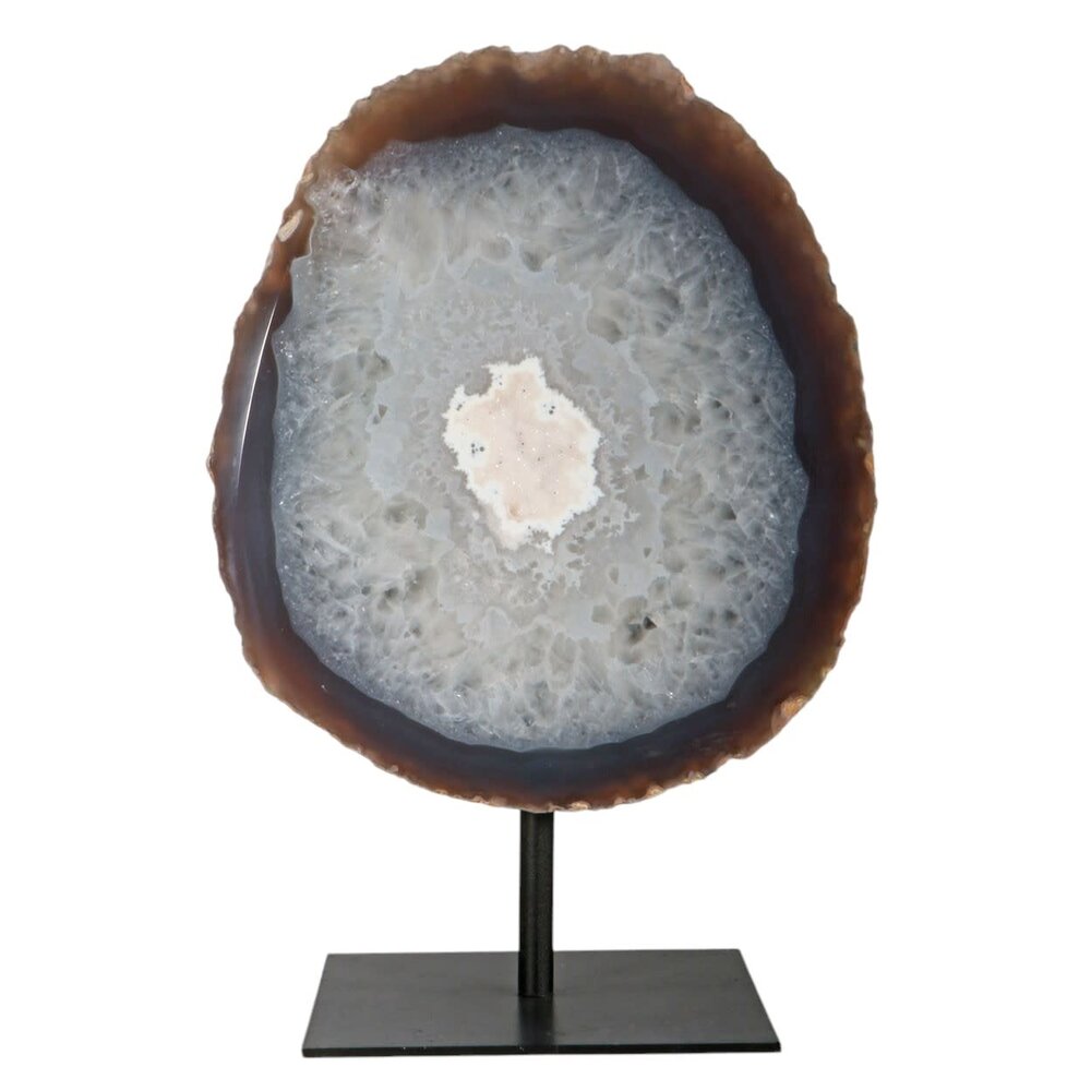 Agaat op standaard 17 x 14 x 5 cm | 1733 gram