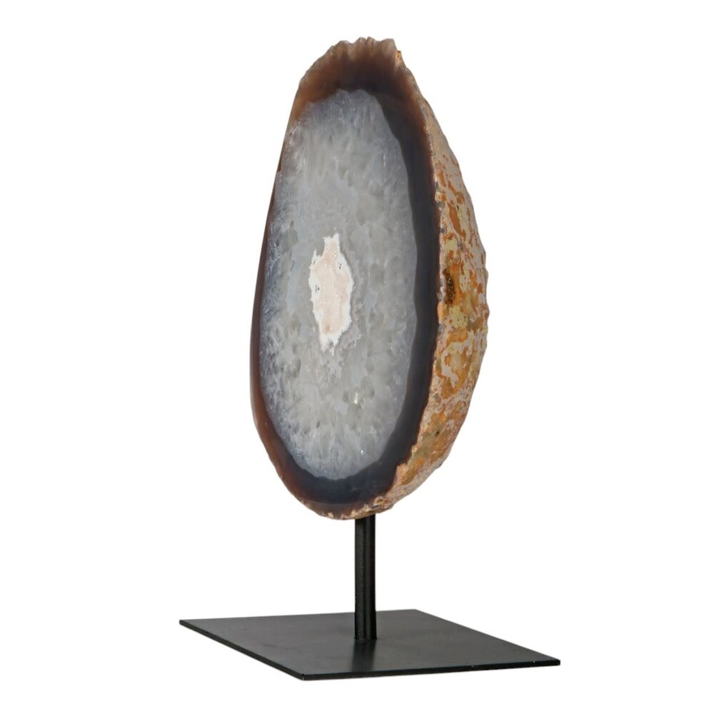 Agaat op standaard 17 x 14 x 5 cm | 1733 gram