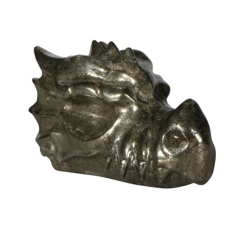 Pyriet draken schedel 10 x 6 x 5 cm | 592 gram Pyriet draken schedel 10 x 6 x 5 cm | 592 gram