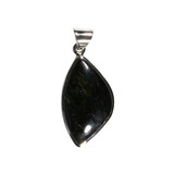 Zilveren hanger nuummiet | ruit 3,1 x 1,8 cm Zilveren hanger nuummiet | ruit 3,1 x 1,8 cm