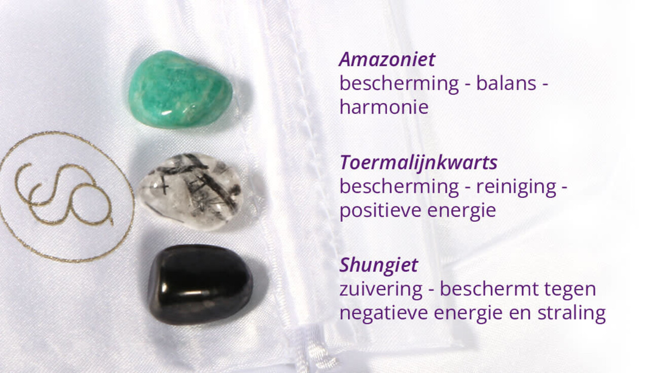 Zilveren ketting tros anti-straling Zilveren ketting tros anti-straling