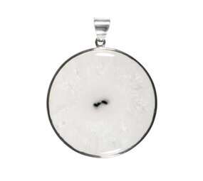 Zilveren hanger anandaliet | rond 3,8 cm Zilveren hanger anandaliet | rond 3,8 cm