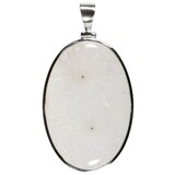 Zilveren hanger anandaliet | ovaal 4,6 x 3,1 cm Zilveren hanger anandaliet | ovaal 4,6 x 3,1 cm