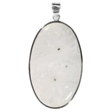 Zilveren hanger anandaliet | ovaal 4,6 x 2,7 cm Zilveren hanger anandaliet | ovaal 4,6 x 2,7 cm