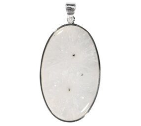 Zilveren hanger anandaliet | ovaal 4,6 x 2,7 cm Zilveren hanger anandaliet | ovaal 4,6 x 2,7 cm