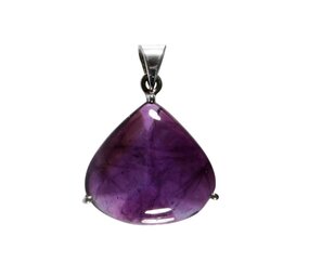 Zilveren hanger amethist| druppel 2,4 x 2,5 cm Zilveren hanger amethist| druppel 2,4 x 2,5 cm