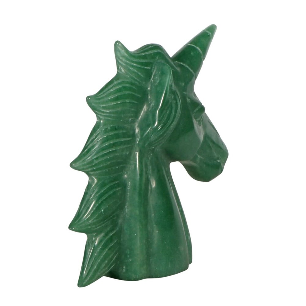 Aventurijn eenhoorn 12 x 12 x 3,5 cm | 400 gram Aventurijn eenhoorn 12 x 12 x 3,5 cm | 400 gram
