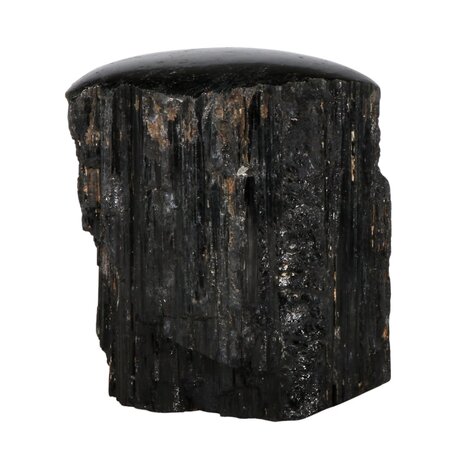 Toermalijn (zwart) 1 zijde gepolijst staand 9,5 x 7,5 x 6 cm | 870 gram Toermalijn (zwart) 1 zijde gepolijst staand 9,5 x 7,5 x 6 cm | 870 gram