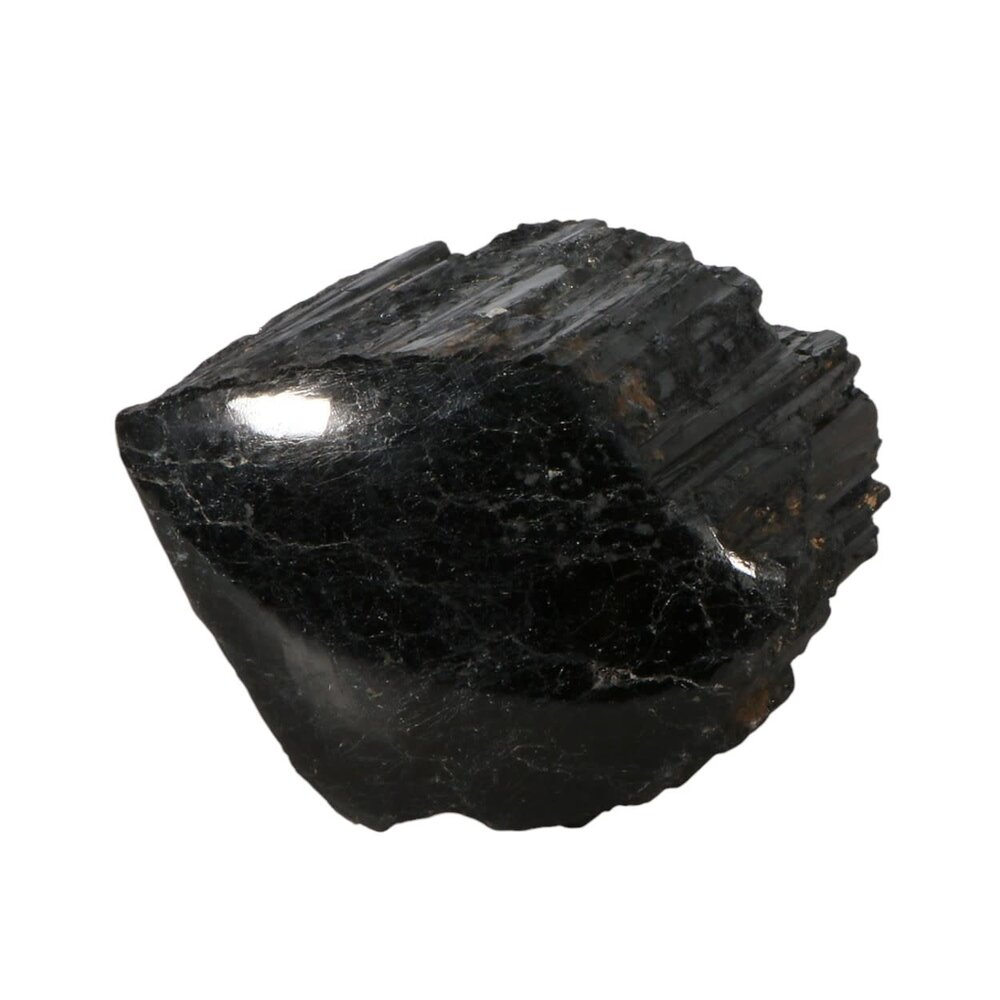 Toermalijn (zwart) 1 zijde gepolijst staand 9,5 x 7,5 x 6 cm | 870 gram Toermalijn (zwart) 1 zijde gepolijst staand 9,5 x 7,5 x 6 cm | 870 gram