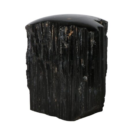 Toermalijn (zwart) 1 zijde gepolijst staand 9 x 9 x 6,5 cm | 919 gram Toermalijn (zwart) 1 zijde gepolijst staand 9 x 9 x 6,5 cm | 919 gram