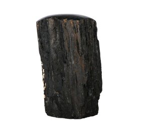 Toermalijn (zwart) 1 zijde gepolijst staand 12,5 x 7 x 5,5 cm | 938 gram