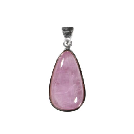 Zilveren hanger kunziet | druppel 2,6 x 1,4  cm Zilveren hanger kunziet | druppel 2,6 x 1,4  cm