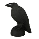 Obsidiaan (zwart) raaf 12 x 7,5 x 5 cm