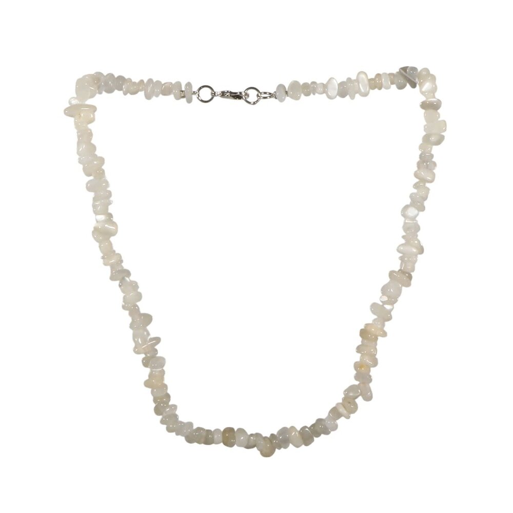 Maansteen ketting split Maansteen ketting split