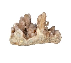 Spiritkwarts cluster staand 13,5 x 12 x 8,5 cm | 1037 gram