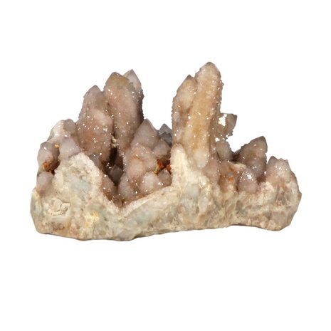 Spiritkwarts cluster staand 13,5 x 12 x 8,5 cm | 1037 gram