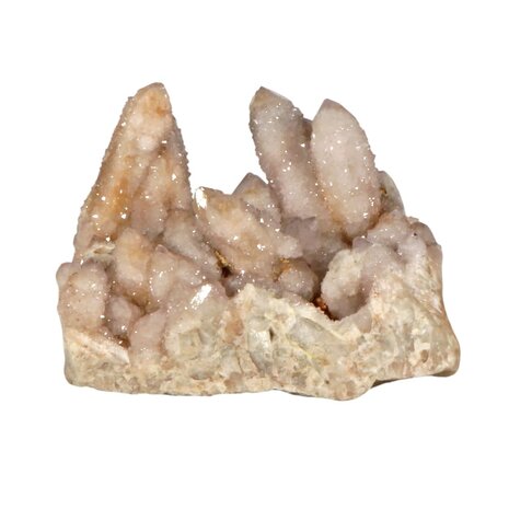 Spiritkwarts cluster staand 13,5 x 12 x 8,5 cm | 1037 gram