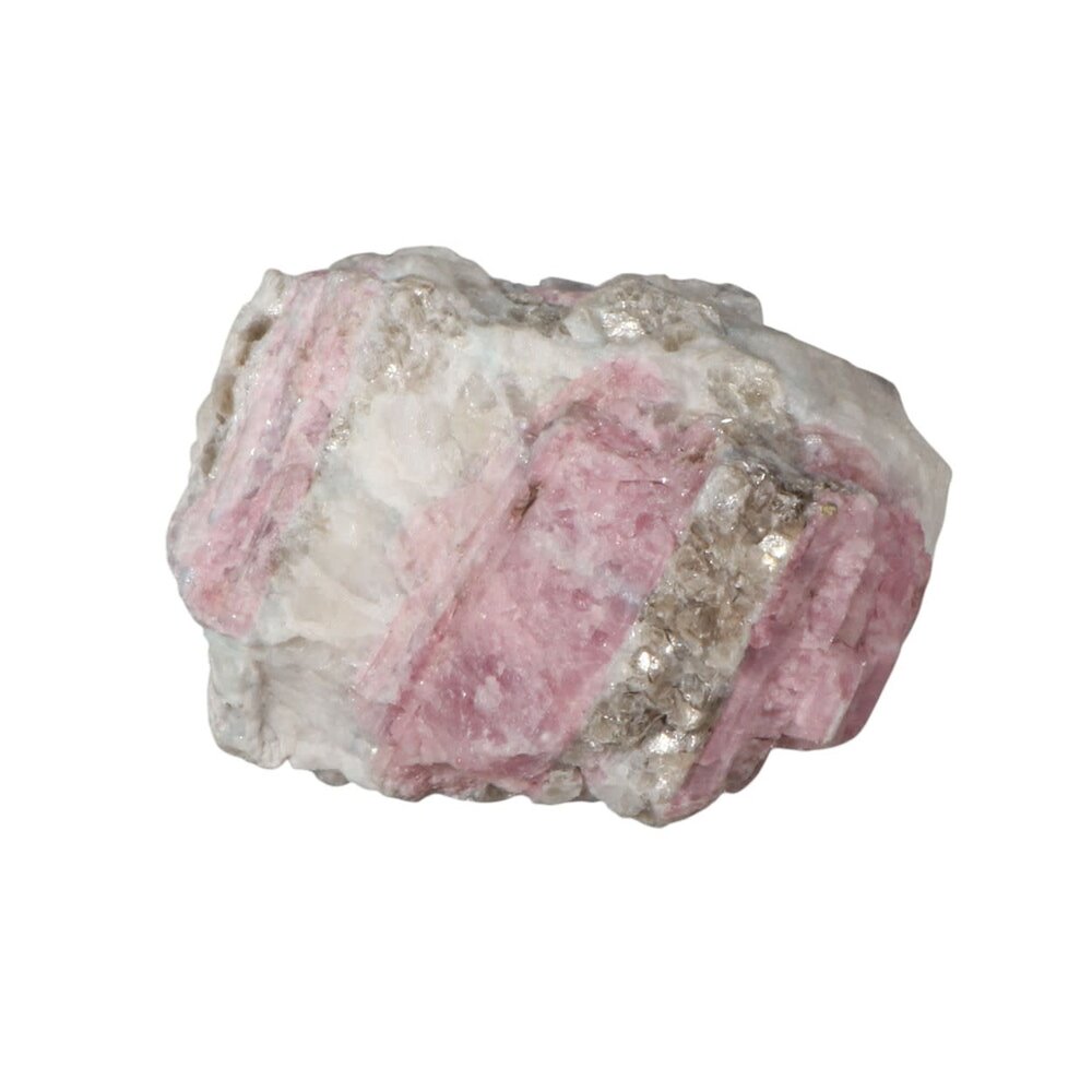 Toermalijn (roze) met lepidoliet (unicorn stone) ruw 8 x 8 x 5,5 cm | 420 gram Toermalijn (roze) met lepidoliet (unicorn stone) ruw 8 x 8 x 5,5 cm | 420 gram