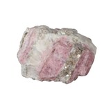 Toermalijn (roze) met lepidoliet (unicorn stone) ruw 8 x 8 x 5,5 cm | 420 gram Toermalijn (roze) met lepidoliet (unicorn stone) ruw 8 x 8 x 5,5 cm | 420 gram
