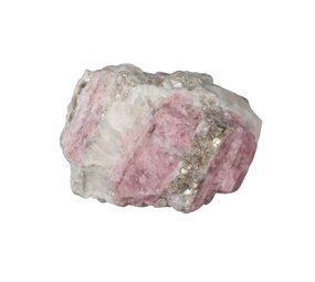 Toermalijn (roze) met lepidoliet (unicorn stone) ruw 8 x 8 x 5,5 cm | 420 gram Toermalijn (roze) met lepidoliet (unicorn stone) ruw 8 x 8 x 5,5 cm | 420 gram