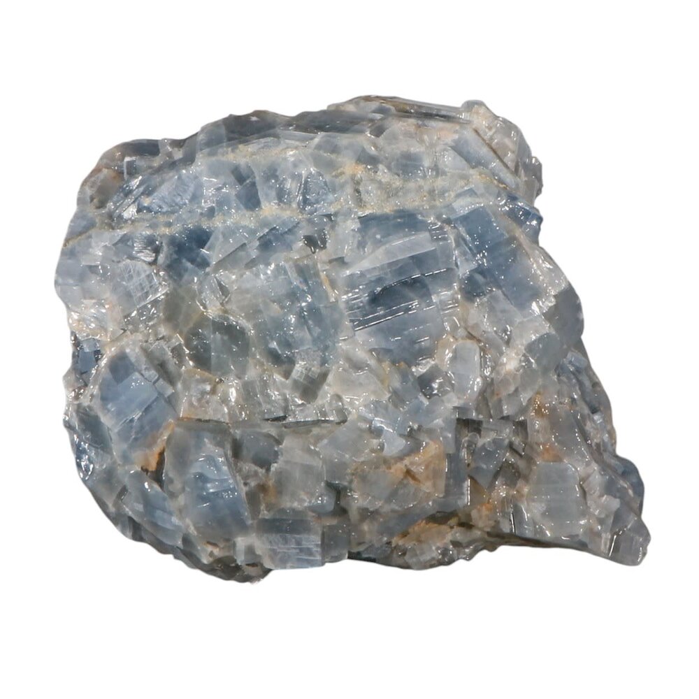 Calciet (blauw) ruw  13 x 10 x 9,5 cm | 1270 gram Calciet (blauw) ruw  13 x 10 x 9,5 cm | 1270 gram