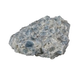 Calciet (blauw) ruw  14 x 12,5 x 8,5 cm | 1491 gram Calciet (blauw) ruw  14 x 12,5 x 8,5 cm | 1491 gram