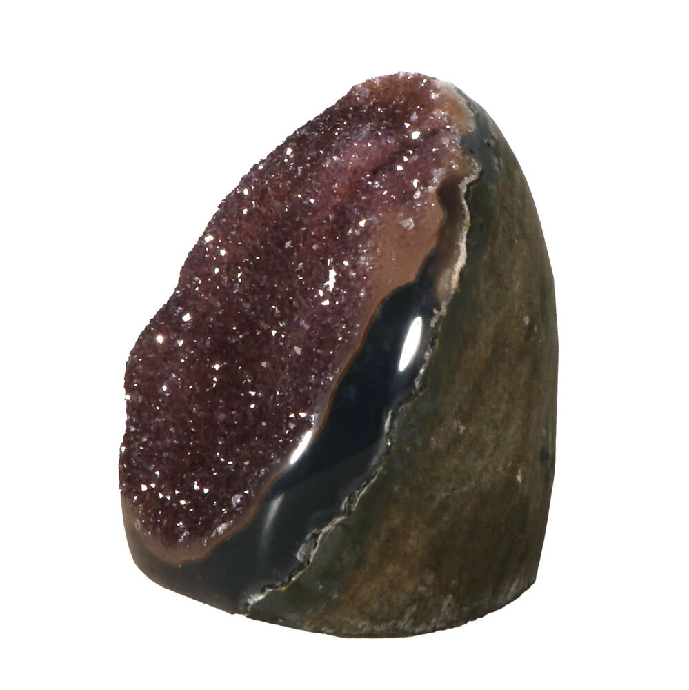 Amethist (galaxy) cluster staand 8 x 7 x 6 cm | 432 gram Amethist (galaxy) cluster staand 8 x 7 x 6 cm | 432 gram