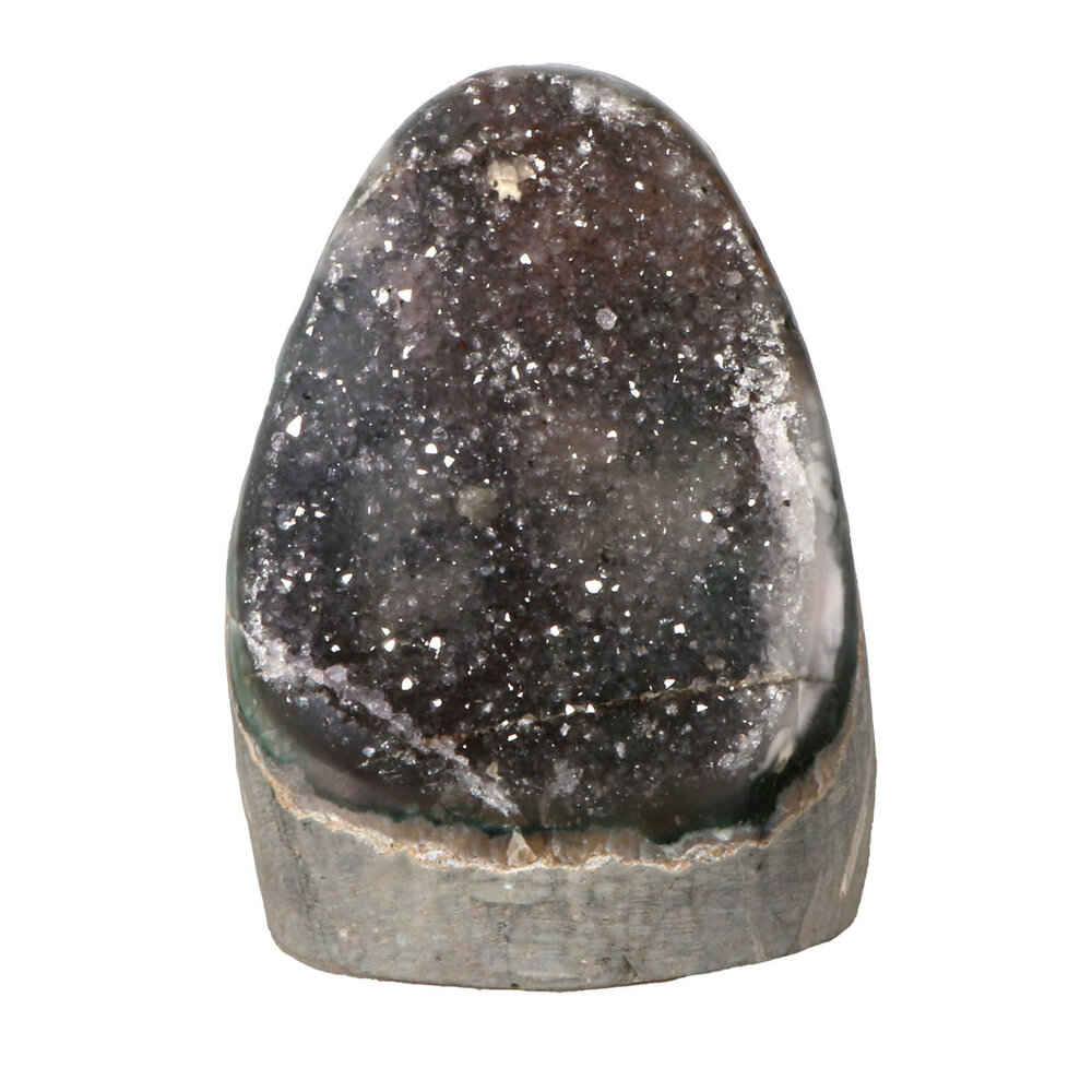 Amethist (galaxy) cluster staand 8,5 x 7,5 x 6,5 cm | 449 gram Amethist (galaxy) cluster staand 8,5 x 7,5 x 6,5 cm | 449 gram