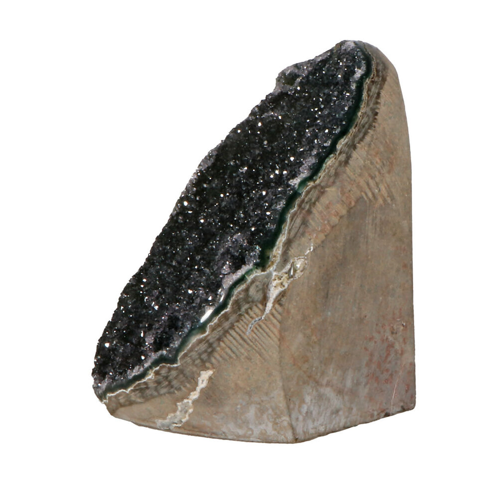 Amethist (galaxy) cluster staand 8 x 7,5 x 6,5 cm | 499 gram Amethist (galaxy) cluster staand 8 x 7,5 x 6,5 cm | 499 gram