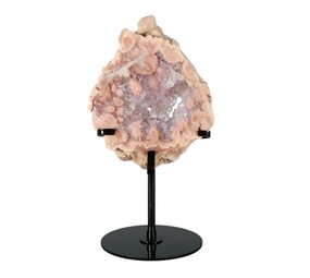 Amethist (roze) A-kwaliteit op standaard 14,5 x 11,5 x 2,5 cm | 714 gram Amethist (roze) A-kwaliteit op standaard 14,5 x 11,5 x 2,5 cm | 714 gram