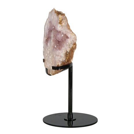 Amethist (roze) A-kwaliteit op standaard 12 x 9,5 x 4 cm | 730 gram Amethist (roze) A-kwaliteit op standaard 12 x 9,5 x 4 cm | 730 gram