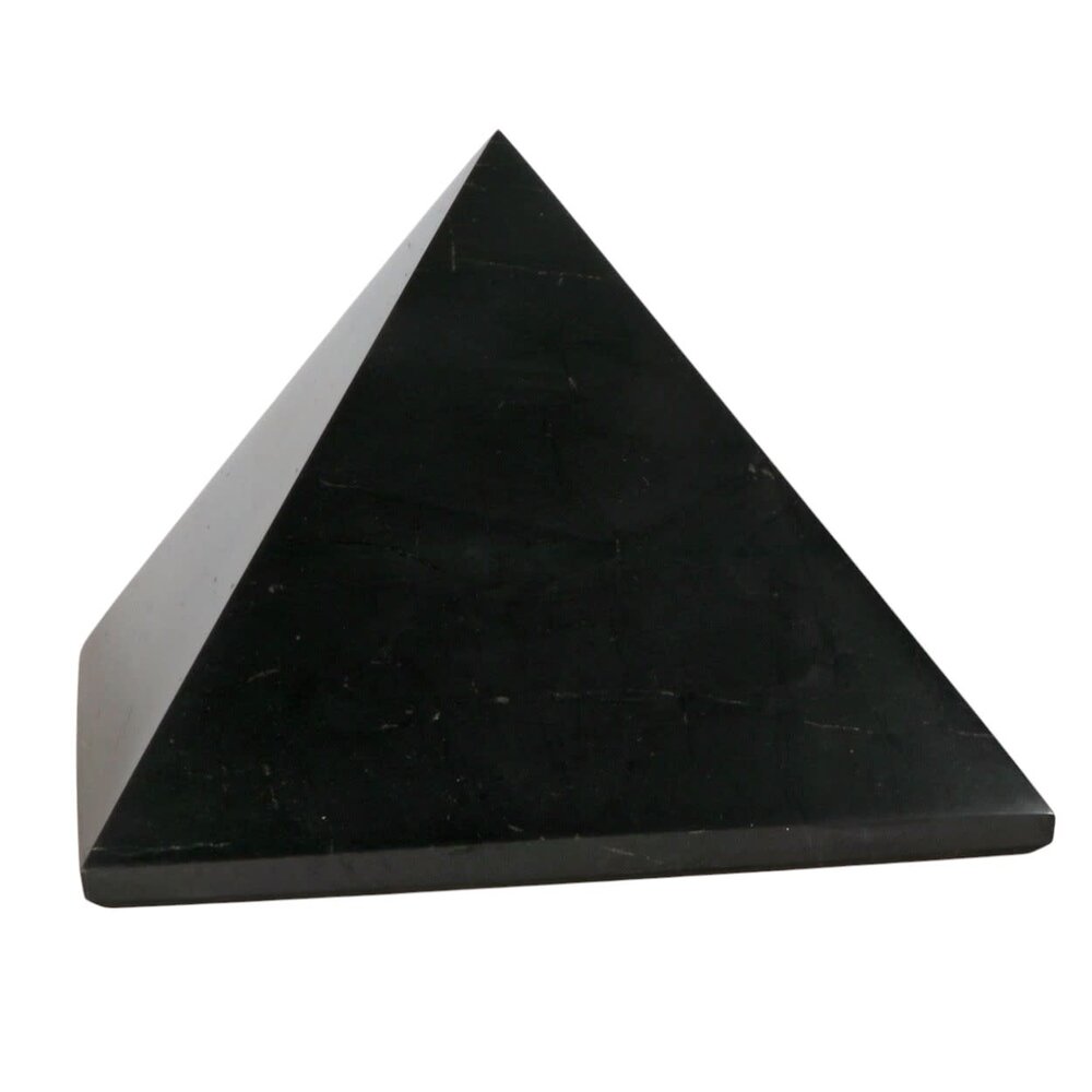 Shungiet piramide 15 x 15 x 9,5 cm | 2301 gram Shungiet piramide 15 x 15 x 9,5 cm | 2301 gram