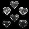 Bergkristal edelsteen hart 4,5 - 5,5 cm Bergkristal edelsteen hart 4,5 - 5,5 cm