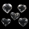 Bergkristal edelsteen hart 5,5 - 6,5 cm Bergkristal edelsteen hart 5,5 - 6,5 cm