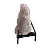 Amethist bloem cluster op standaard 12 x 9 x 1 cm | 440 gram Amethist bloem cluster op standaard 12 x 9 x 1 cm | 440 gram