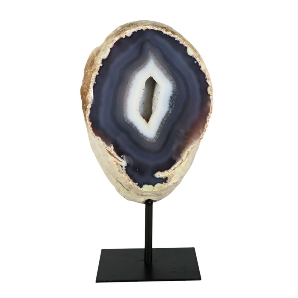 Agaat op standaard 19 x 13 x 6 cm | 2337 gram Agaat op standaard 19 x 13 x 6 cm | 2337 gram